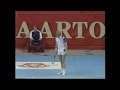 Yannick Noah vs Boris Becker 1988 Milano の動画、YouTube動画。