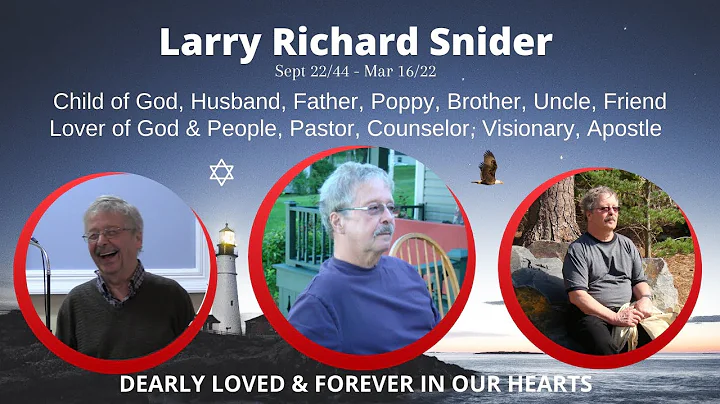 Funeral Service - Larry Snider