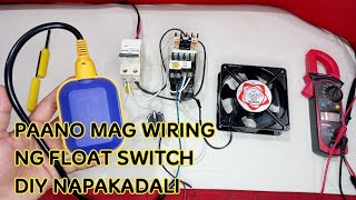Gabay sa Float Switch Control and Power Circuit Wiring / Diagram | Local Electrician