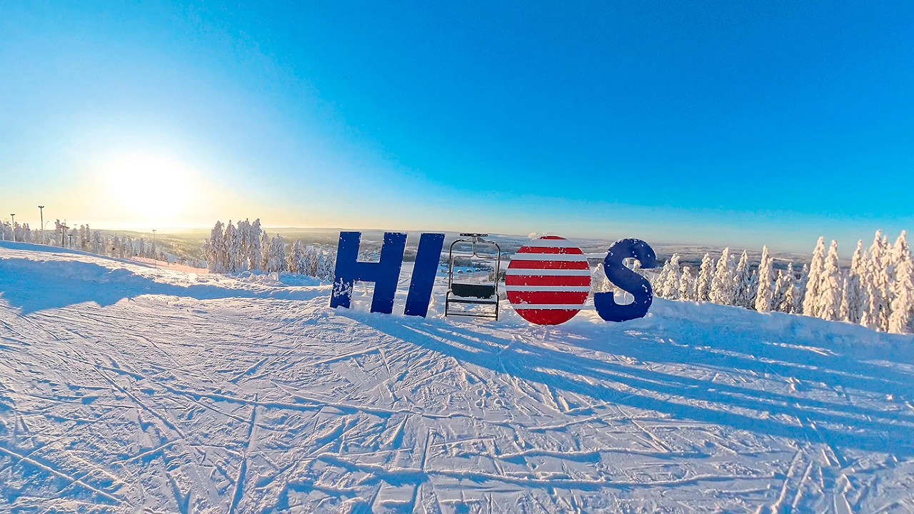 himoksella laskemassa 8.2.2026