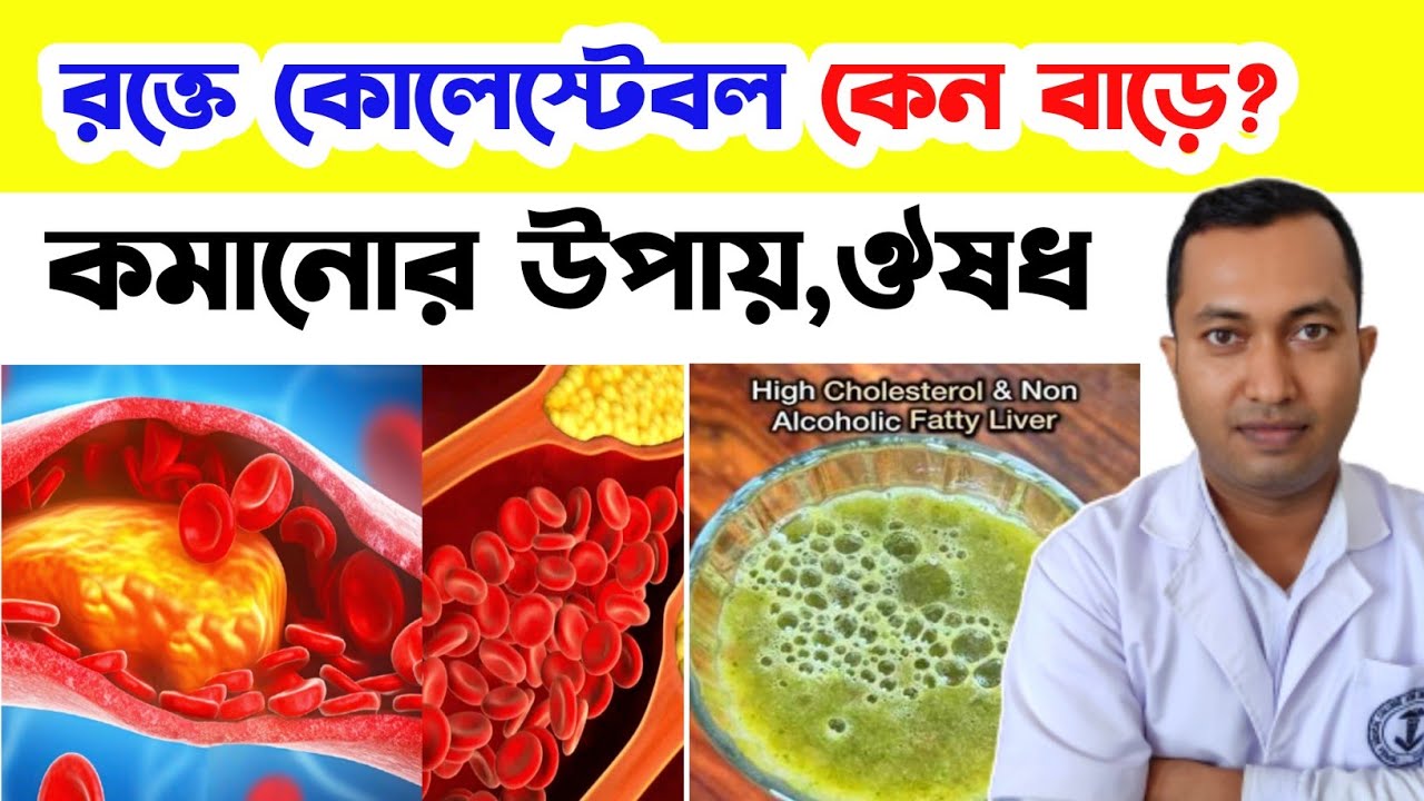 কোলেস্টেরল কেন বাড়ে কিভাবে কমাবেন