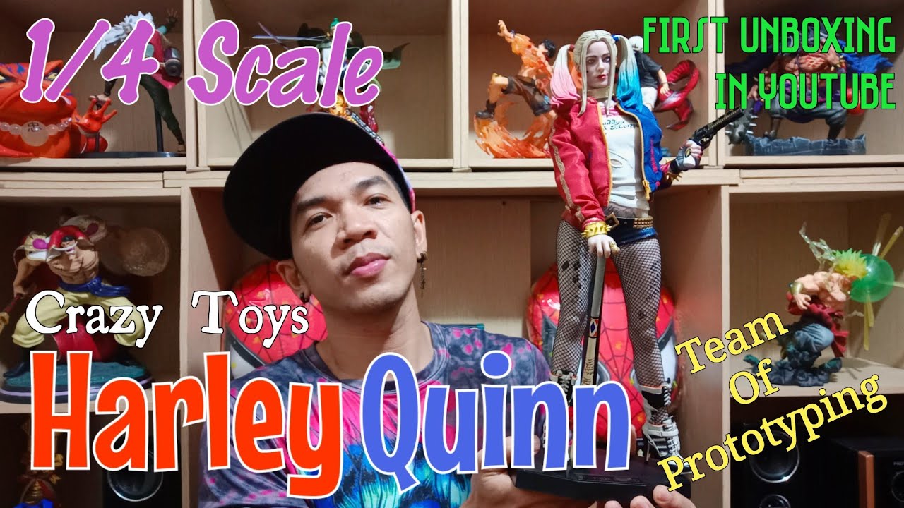 Crazy Toys HARLEY QUINN 1/4 Scale || Team Of Prototyping (Unboxing