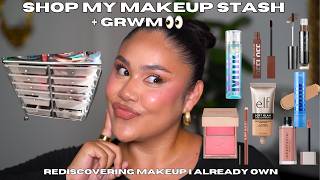 Shop My Makeup Stash + GRWM | Using Makeup I Already Own | Sarahsowse screenshot 1