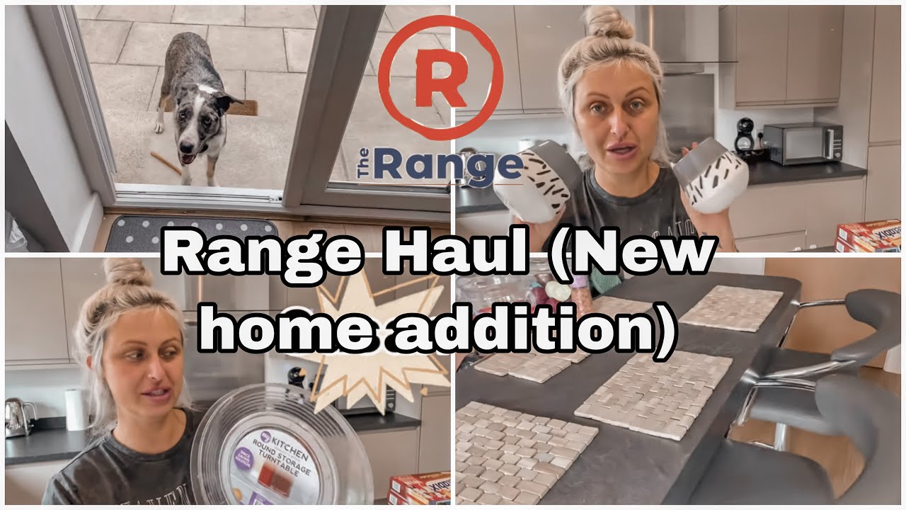 THE RANGE HAUL - BUYING THINGS FOR THE NEW HOUSE, SUSAN'S, PLACEMATS, DINNER SETS...| Victoria Chic