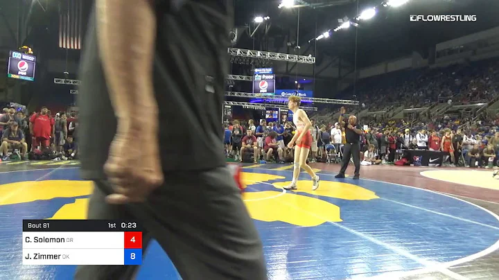 126 Lbs Rnd Of 128 Christian Solomon Oregon Vs Jac...