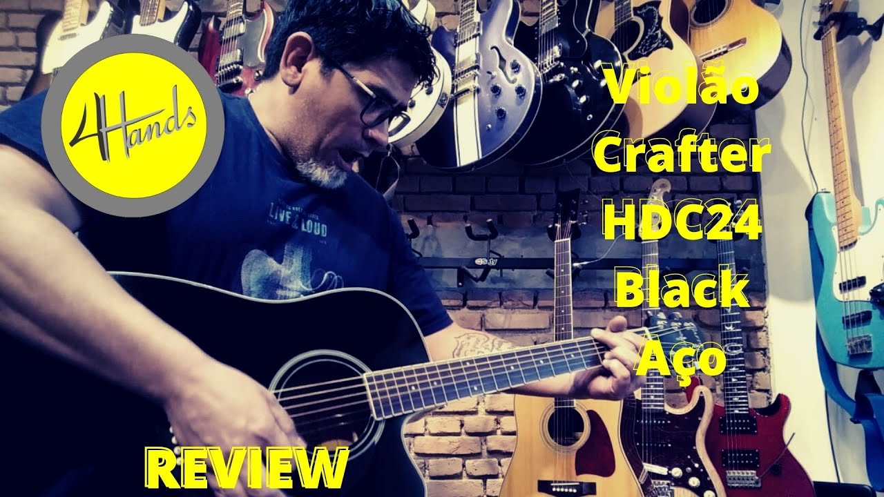 Review Violão Crafter HDC24