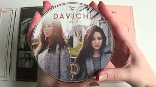 Unboxing Davichi 다비치 5th Korean Mini Album Hug (Signed)