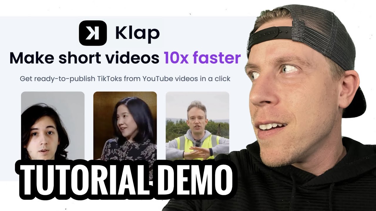 How to Use Klap.app Tutorial - Full Demo - YouTube