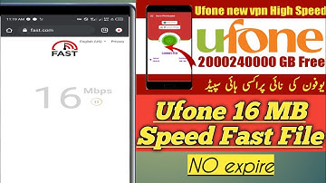 Ufone free internet vpn 2022| Ufone new vpn || Stark VPN Free Internet || ufone no file vpn 2022​