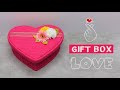 DIY Heart Gift Box | Wadah Serbaguna Bentuk Hati dari Stik Es Krim