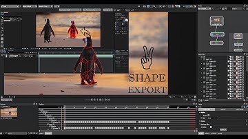 How To ( Silhouette Shape Export To Other Software) & Creat Breakdown In Premiere Pro 2020.....#vfx