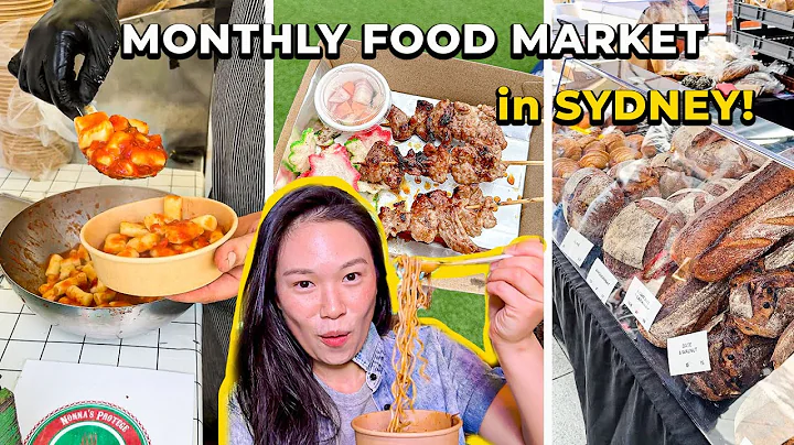 Brunch at SYDNEY MONTHLY Farmers Market  + Ramen T...