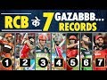 7 IPL Records of Team RCB (Royal Challengers Banglore) | IPL 2020 | IPL Records | About RCB