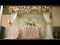 DIY- canopy and stage backdrop decor DIY- floral decor DIY- wedding decor DIY -PVC pipe canopy decor