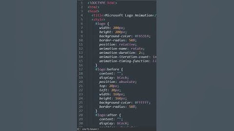 Logo Animation using html and css #shorts #ytshorts #web #viral #html