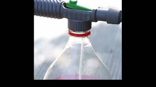 Permetező petpalackra High Pressure  Manual Sprayer Adjustable Drink Bottle Spray