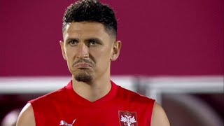 Serbia train a day before facing Switzerland in their final Group G game