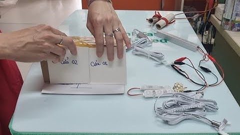 Cảm biến tắt/mở đèn 12Vdc/24Vdc khi đóng/mở cửa tủ 2 cánh