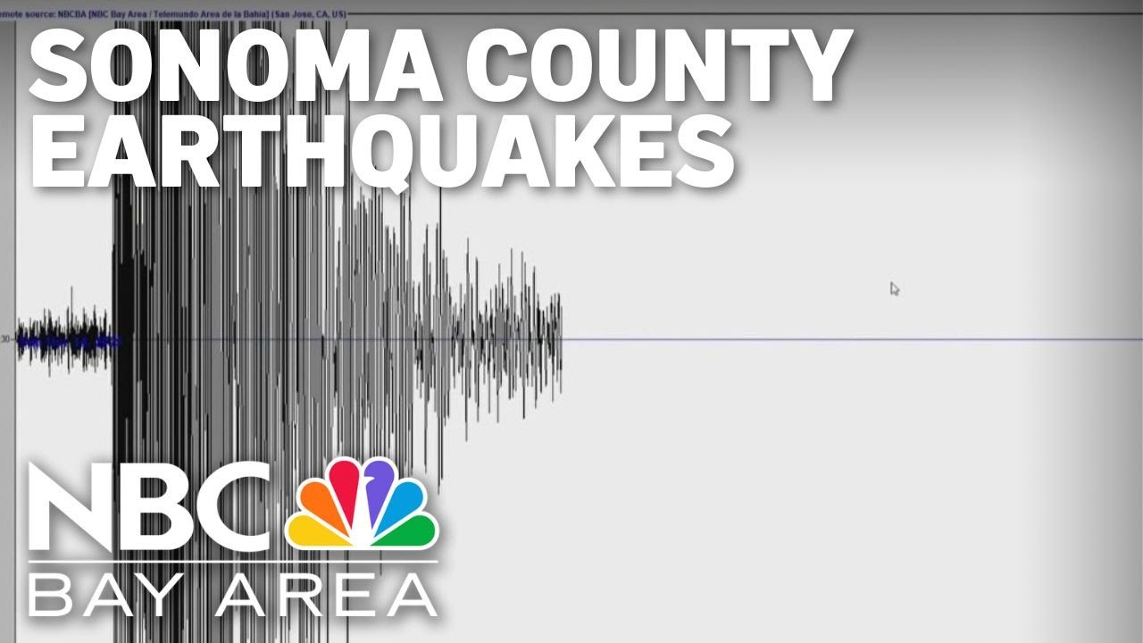 Earthquakes rattle Sonoma County