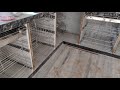 How to install modular kitchen trolley basket cutlery in Marble granite and stone