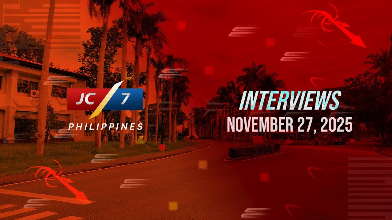 [November 27, 2025] JC7 Philippines | Interviews - YouTube