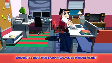 Video Game Maker Studio Tycoon 3D Gameplay Video Android/iOS