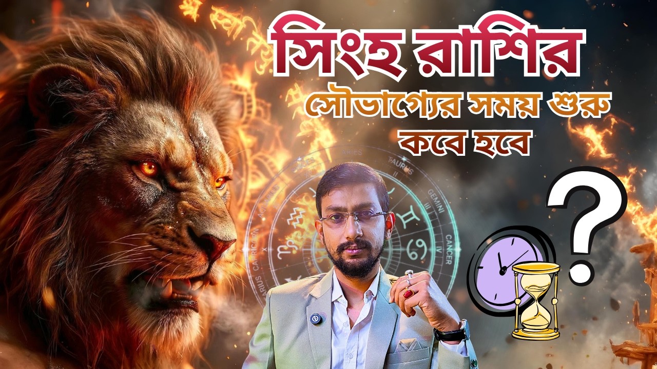 সিংহ রাশির কবে ভালো সময় আসবে? সৌভাগ্যের দরজা খুলছে! | Leo 2026