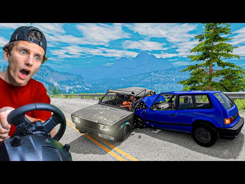 Видео: ПАЦАНЫ НА ЖИГУЛЯХ РАЗБИЛИСЬ НА ТРАССЕ В БИМКЕ...! | BeamNG.drive