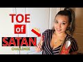 Toe of Satan Lollipop Challenge | Made With 9 MILLION Scoville!