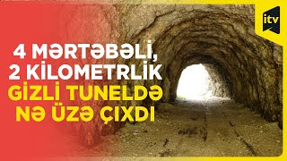 Sirlərlə dolu yeraltı dünya: tunelin dərinliyi 65 metrdir