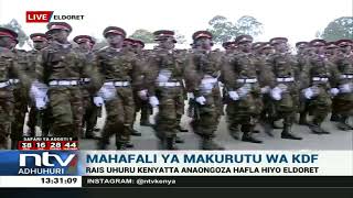 Makurutu wa KDF wafuzu katika chuo cha Moi mjini Eldoret