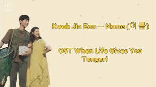 Lirik Lagu dan Terjemahan Name by Kwak Jin Eon OST When Life Gives You Tangerines