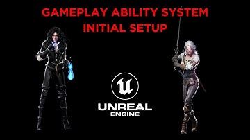 Unreal Engine Gameplay ABility System Initial Setup | GAS | Unreal engine