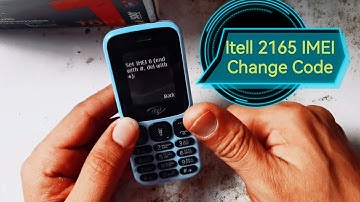 Itel 2165 IMEI Change Code || Itel 2165 Invalid Sim Solution || Itel Non Pta Solution