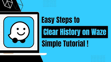 How to Clear History on Waze App - Remove Search History on Waze Application !