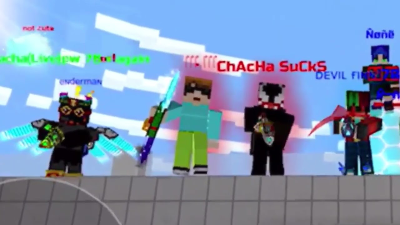 POV: You In Chacha Live Stream | Pixel Gun 3D