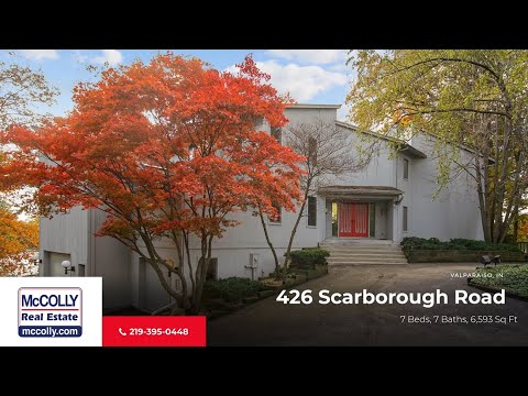 426 Scarborough Road, Valparaiso, IN home video tour