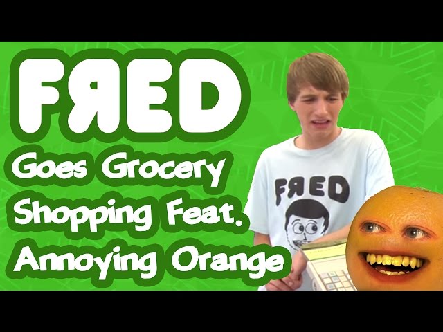 Fred Goes Grocery Shopping feat. Annoying Orange class=