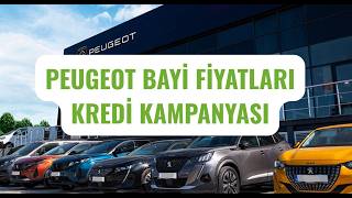 2026 Şubat Peugeot Bayi̇ Fi̇yatlari Ve Kredi̇ Kampanyasi