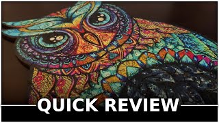 Wooden Owl Jigsaw Puzzle - Quick Review