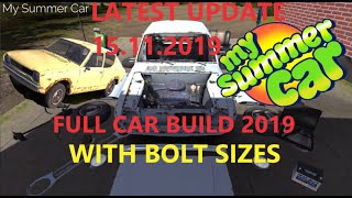 My Summer Car (Car Build Guide 2019) [OUTDATED]