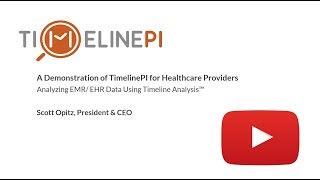 TimelinePI for Healthcare Providers Demonstration
