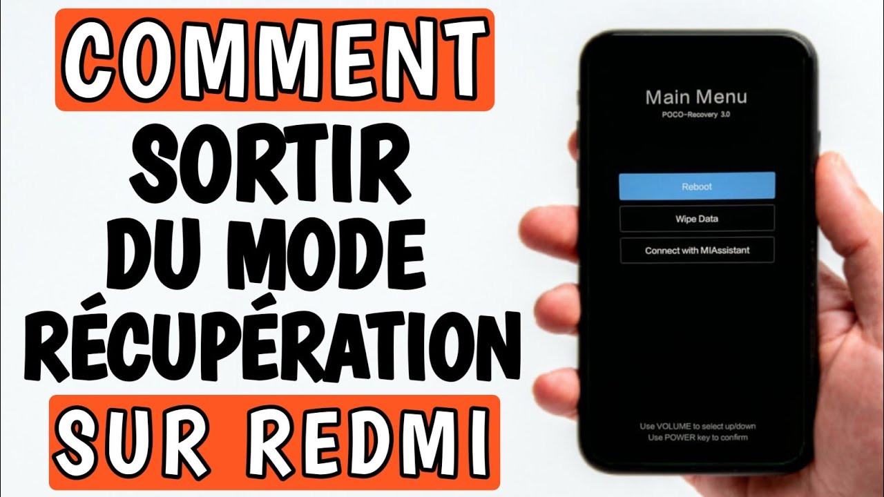 Comment quitter du mode recovery sur Xiaomi Redmi - Comment sortir du ...