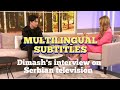 Interview with dimash on serbian tv with subtitles ru eng spa rts tv dec52023 dq dimash