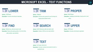 Mastering Excel Text Functions: Manipulate and Analyze Your Data! 📄✨