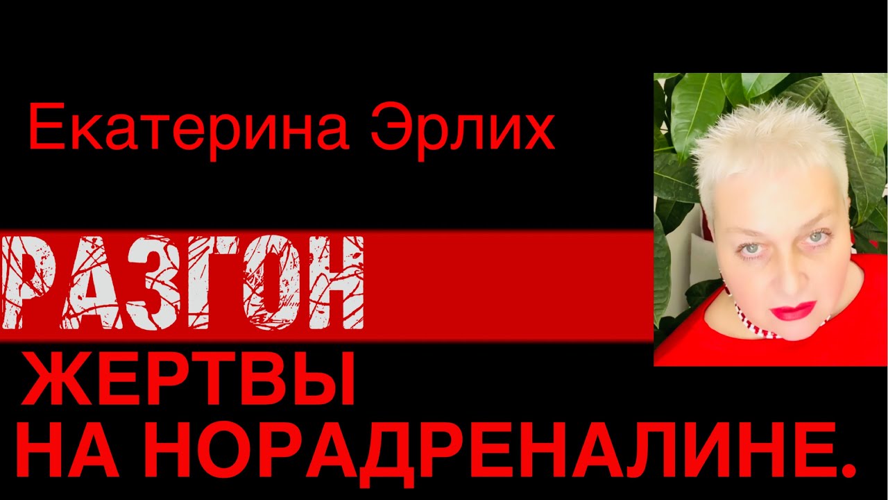 КАК РАБОТАЕТ НОРАДРЕНАЛИНОВЫЙ РАЗГОН ЖЕРТВЫ. Психолог Екатерина Эрлих.