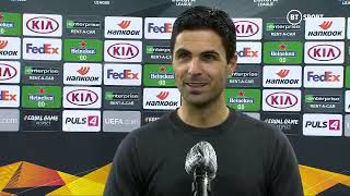 He Was Exceptional Mikel Arteta on Thomas Partey, post match interview Rapid Wien vs Arsenal.