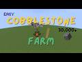 minecraft 1.21+ cobblestone generator farm tutorial 1.21+ version