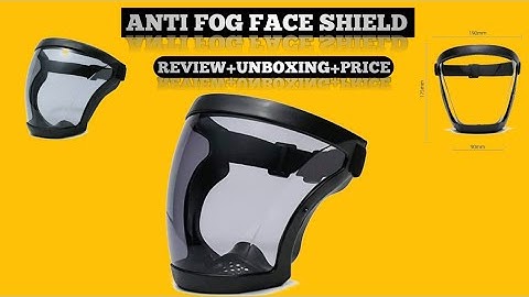 ANTI FOG GLASS RECOMMENDED | PRICE & REVIEW
