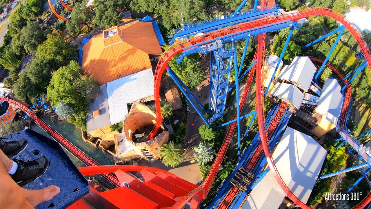 Sheikra Floorless Dive Coaster Vertical Drop Busch Gardens